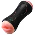 Leopard - mond- en kunstvagina-penisvibrator (naturel)