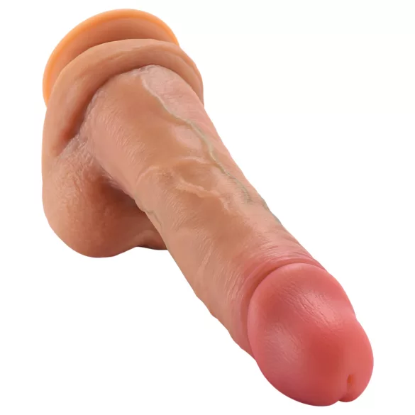 FeelSkin - ultra realistische dildo met ballen (naturel, 17 cm)
