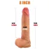 FeelSkin - ultra realistische dildo met ballen (naturel, 17 cm)