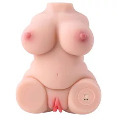   Lonely - levensechte vibrerende torso masturbator - huidskleur