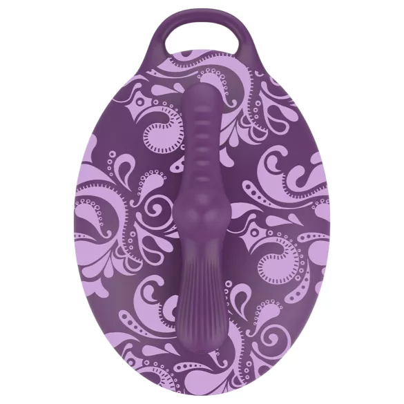 Bouncy Bliss Classic - opblaasbaar kussen vibrator - paars