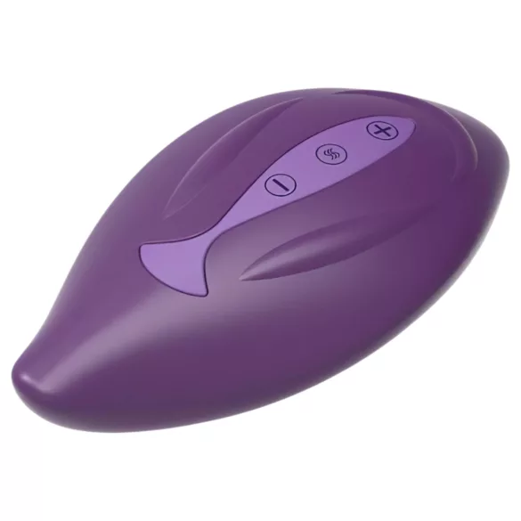 Bouncy Bliss Classic - opblaasbaar kussen vibrator - paars