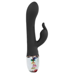 LOVISS Flower - clitoris- en G-spot vibrator met arm (zwart)