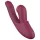 Vibeconnect - 2-in-1 G-spot en clitoris vibrator - rood