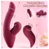 Vibeconnect - 2-in-1 G-spot en clitoris vibrator - rood