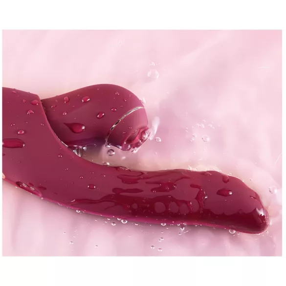 Vibeconnect - 2-in-1 G-spot en clitoris vibrator - rood