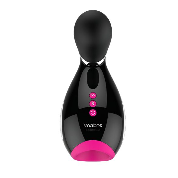 Nalone Oxxy - slimme vibrerende masturbator (zwart-pink-wit)
