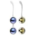 Nalone Yany Love - verstelbare geishaballen set - siliconen - blauw/goud