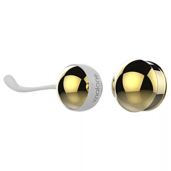Nalone Yany Love - verstelbare geishaballen set - siliconen - blauw/goud