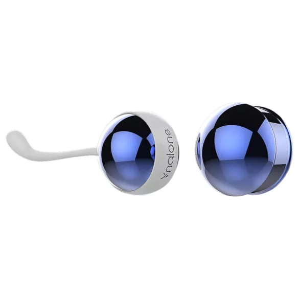 Nalone Yany Love - verstelbare geishaballen set - siliconen - blauw/goud