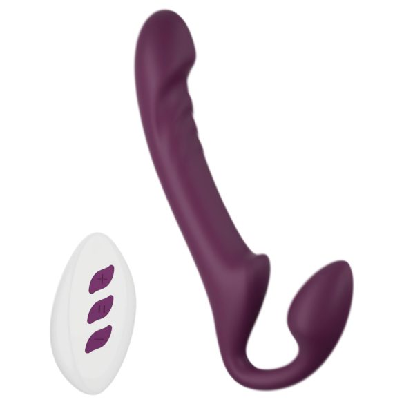 Honey Play Box Bliss - roterende kralenvibrator met bevestiging (paars)