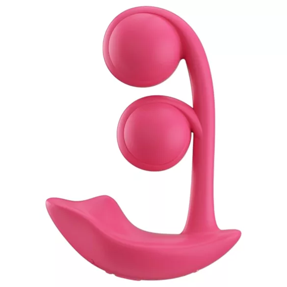 Honey Play Box Melody - App-gestuurde 2-in-1 kralenvibrator (rood)