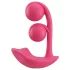 Honey Play Box Melody - App-gestuurde 2-in-1 kralenvibrator (rood)