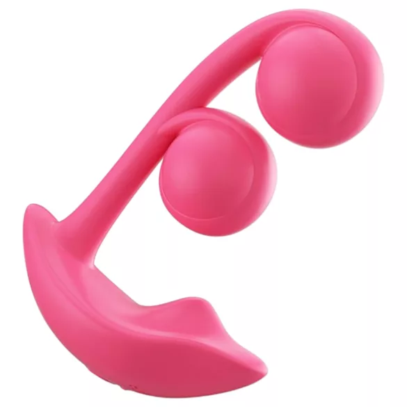 Honey Play Box Melody - App-gestuurde 2-in-1 kralenvibrator (rood)