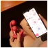 Honey Play Box Melody - App-gestuurde 2-in-1 kralenvibrator (rood)
