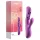 Honey Play Box Gem - App-gestuurde, met kralen uitgeruste G-spot- en clitorisvibrator (paars)