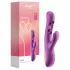Honey Play Box Gem - App-gestuurde, met kralen uitgeruste G-spot- en clitorisvibrator (paars)