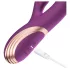 Honey Play Box Gem - App-gestuurde, met kralen uitgeruste G-spot- en clitorisvibrator (paars)