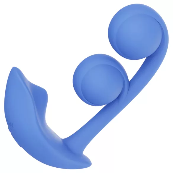 Honey Play Box Melody - App-gestuurde kralen 2-in-1 vibrator (blauw)