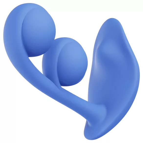 Honey Play Box Melody - App-gestuurde kralen 2-in-1 vibrator (blauw)
