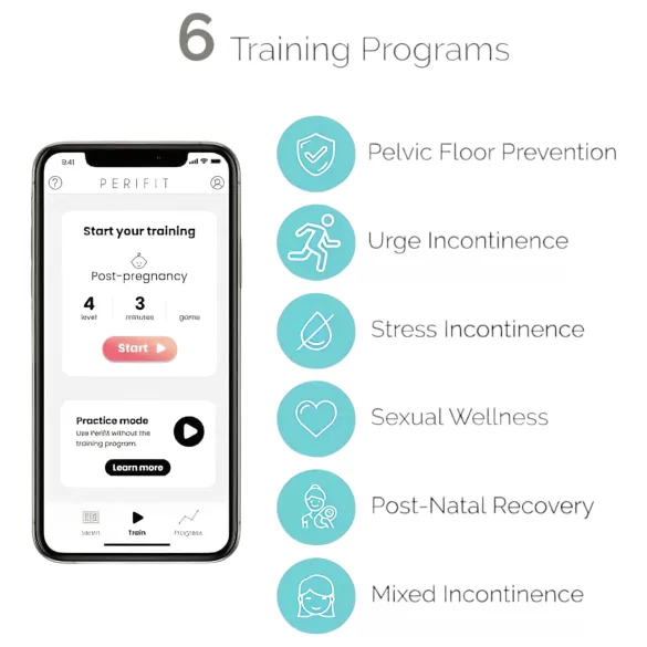 Perifit - App-gestuurde vibrerende geishabal (roze)