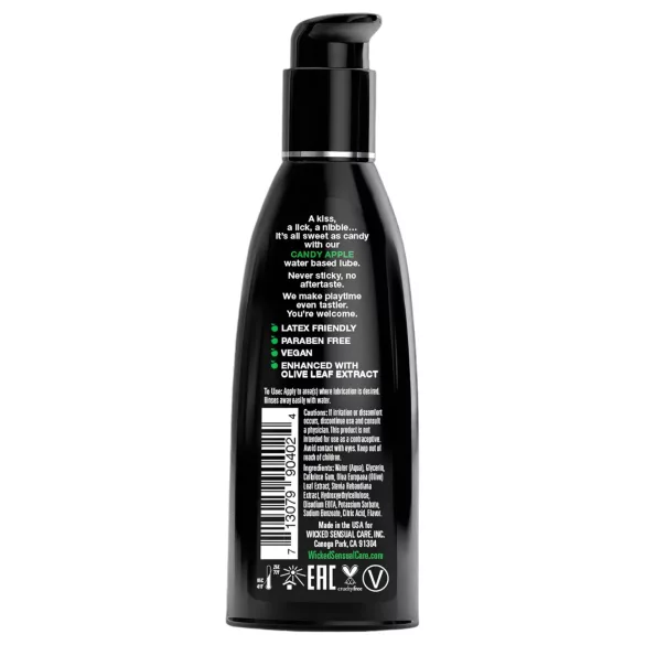 Wicked - glijmiddel op waterbasis - gekarameliseerde appel - 60ml