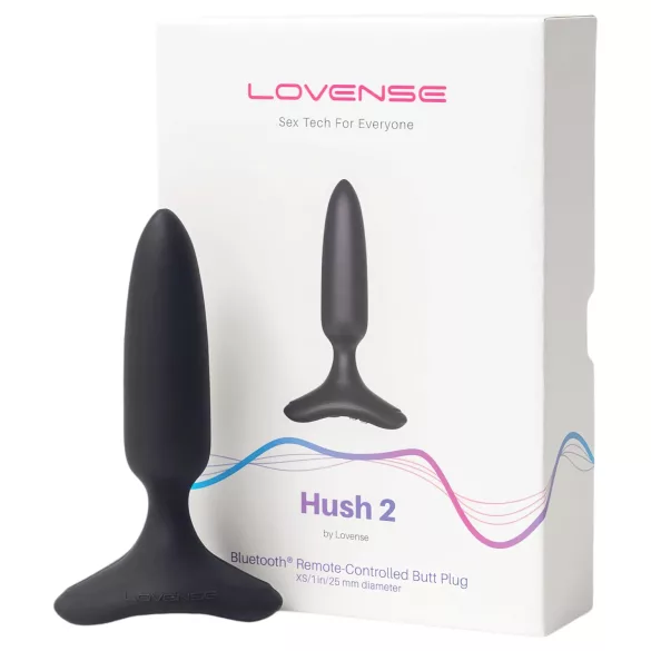 Lovense - anaal vibrator klein - oplaadbaar XS 25mm - zwart