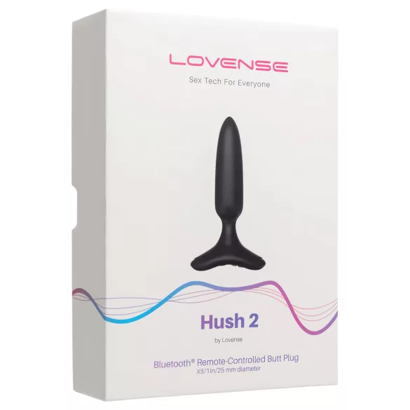 Lovense - anaal vibrator klein - oplaadbaar XS 25mm - zwart