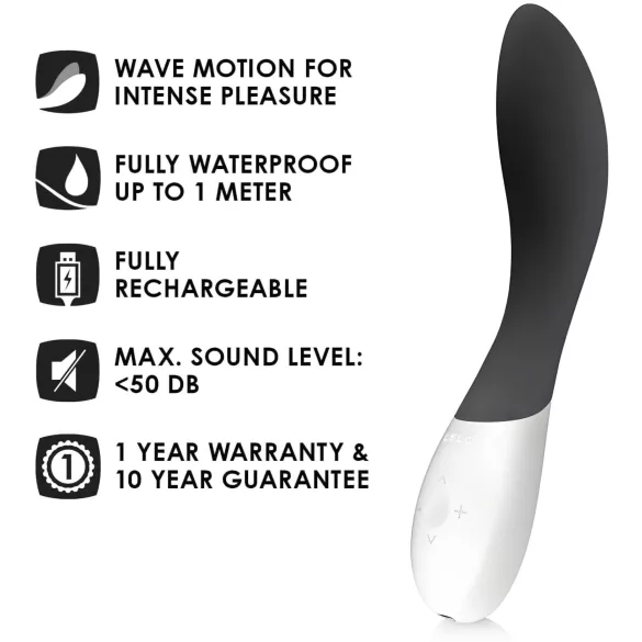 LELO Mona Wave - G-spot vibrator - waterdicht - zwart