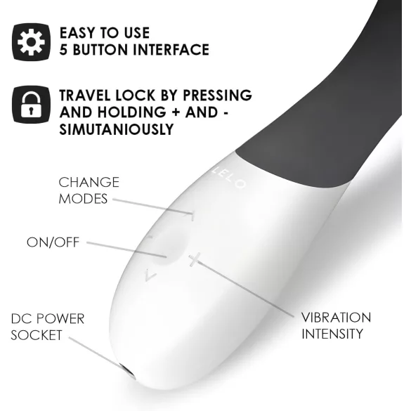 LELO Mona Wave - G-spot vibrator - waterdicht - zwart