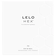   LELO Hex Original - condooms - ultradun sterk latex - 36 stuks