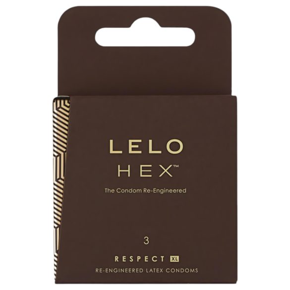 LELO Hex Respect XL - luxe condooms (3st)