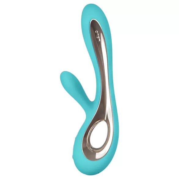 LELO Soraya 2 - rabbit vibrator - waterproof - siliconen - turquoise