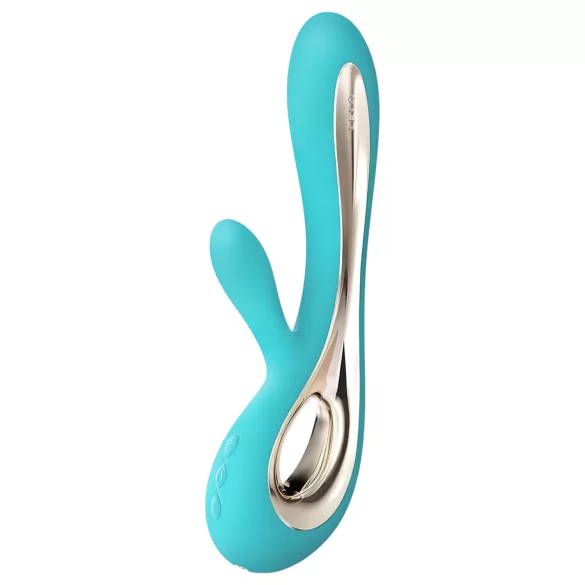 LELO Soraya 2 - rabbit vibrator - waterproof - siliconen - turquoise