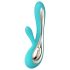 LELO Soraya 2 - waterdichte vibrator met clitorisstimulator (turquoise)