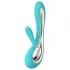 LELO Soraya 2 - rabbit vibrator - waterproof - siliconen - turquoise