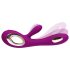 LELO Soraya Wave - oplaadbare, dubbele vibrator met klitorisstimulatie (paars)