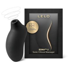 LELO Sona 2 - sonische clitorisstimulator (zwart)
