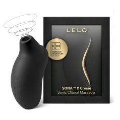   LELO Sona 2 Cruise - clitorisstimulator met geluidsgolven - zwart