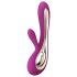 LELO Soraya 2 - waterdichte vibratoor met clitorisstimulator (paars)