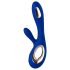 LELO Soraya Wave - oplaadbare vibrerende stimulator met golvende kop (blauw)