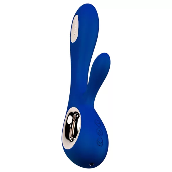 LELO Soraya Wave - vibrator met clitorisstimulator en beweegbare kop - blauw
