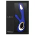 LELO Soraya Wave - vibrator met clitorisstimulator en beweegbare kop - blauw