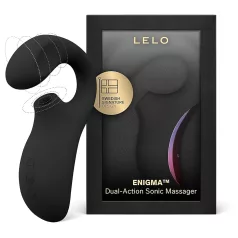   LELO Enigma - oplaadbare waterdichte 2-in-1 G-spot vibrator - zwart