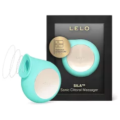   LELO Sila - clitorisstimulator met geluidsgolven - waterdicht - turquoise