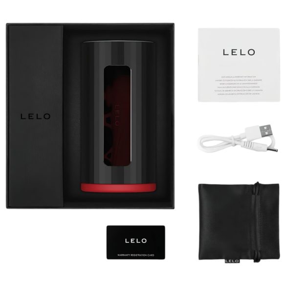 LELO F1s V2 - interactieve masturbator (rood)