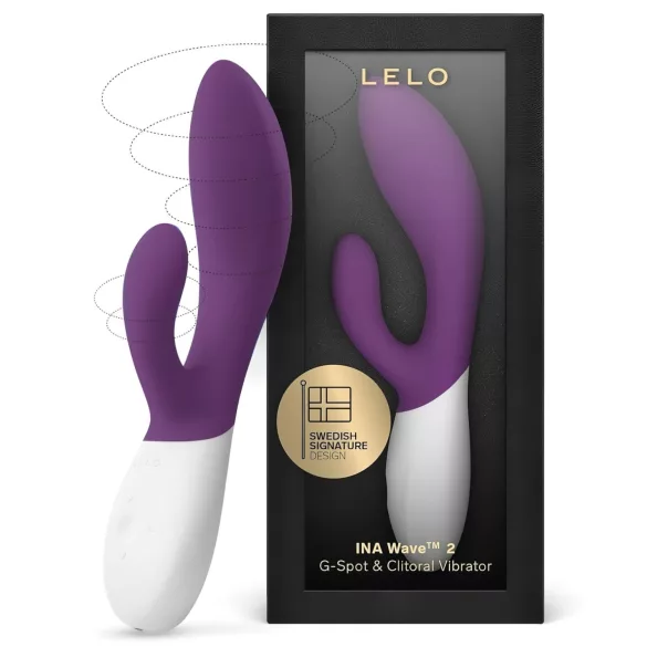 LELO Ina Wave 2 - vibrator - oplaadbaar, waterdicht - paars