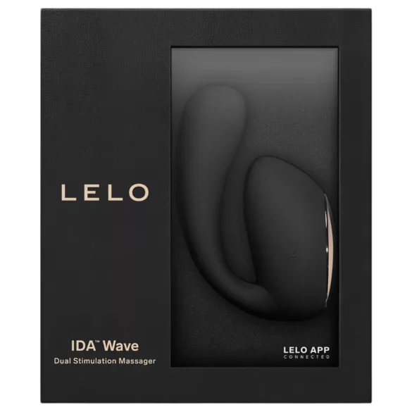 LELO Ida Wave - vibrator met tril- en rotatiefunctie - oplaadbaar - zwart