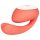 LELO Ida Wave - vibrator met rotatie - oplaadbaar - coral