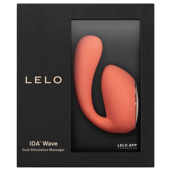 LELO Ida Wave - vibrator met rotatie - oplaadbaar - coral